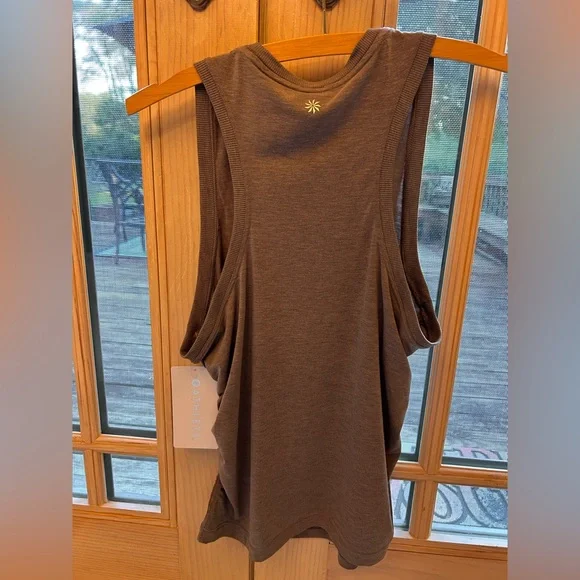 Athleta NWT Sleeveless Gray Tank - Picture 2 of 6